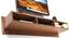 Reynold Engineered Wood TV Unit in Walnut Finish - 50" (Beige Finish) by Urban Ladder - Front View Design 1 - 565870