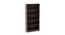 Pete Engineered Wood Bookshelf in Wenge Finish (Brown Finish) by Urban Ladder - Front View Design 1 - 565873