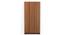 Alex Engineered Wood Bookshelf in Walnut Finish (Beige Finish) by Urban Ladder - Design 1 Side View - 565896