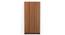 Alex Engineered Wood Bookshelf in Walnut Finish (Beige Finish) by Urban Ladder - Design 1 Side View - 565896