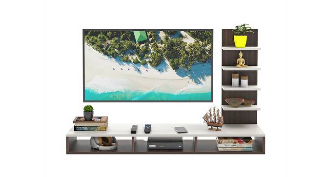 Primax Engineered Wood TV Unit in Wenge Finish (Brown Finish) by Urban Ladder - Design 1 Full View - 565910