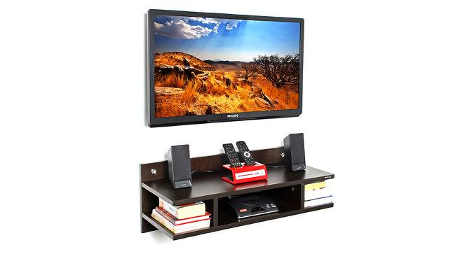 Reynold Engineered Wood TV Unit in Wenge Finish - 32" (Brown Finish) by Urban Ladder - Design 1 Full View - 565912