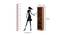 Alex Engineered Wood Bookshelf in Walnut Finish - 5 Shelves (Beige Finish) by Urban Ladder - Design 1 Close View - 565935