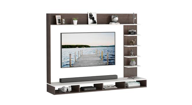 Primax Grande Engineered Wood TV Unit in Wenge Finish - 55" (Brown Finish) by Urban Ladder - Cross View Design 1 - 565938