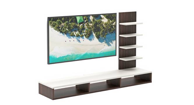 Primax Engineered Wood TV Unit in Wenge Finish (Brown Finish) by Urban Ladder - Cross View Design 1 - 565941