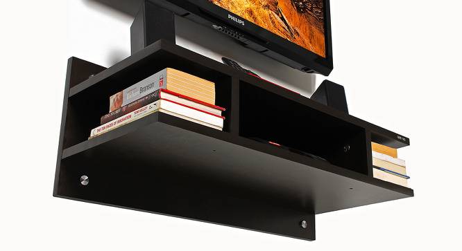 Reynold Engineered Wood TV Unit in Wenge Finish - 32" (Brown Finish) by Urban Ladder - Cross View Design 1 - 565943