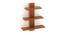 Phelix Engineered Wood Display Unit in Walnut Finish (Beige Finish) by Urban Ladder - Cross View Design 1 - 565947
