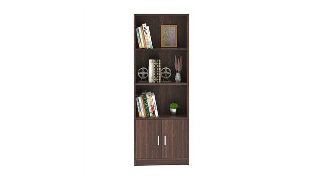 Sean Engineered Wood Bookshelf in Wenge Finish (Brown Finish) by Urban Ladder - Cross View Design 1 - 565948