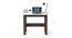 Efflino Free Standing Engineered Wood Study Table in Wenge Finish - Standard (Brown) by Urban Ladder - Cross View Design 1 - 565950