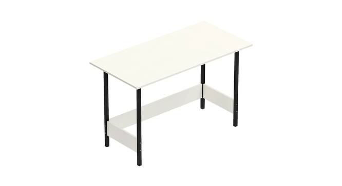 Gustowe Free Standing Engineered Wood Study Table in White Finish - Large (White) by Urban Ladder - Cross View Design 1 - 565951