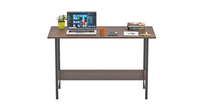 Gustowe Free Standing Engineered Wood Study Table in Wenge Finish - Large (Brown) by Urban Ladder - Cross View Design 1 - 565952