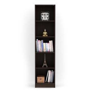 Bookshelf Design Alex Engineered Wood Bookshelf in Brown Finish