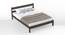 Roverb Engineered Wood King Size Non Storage Bed in Wenge Finish Finish (King Bed Size, Matte Finish) by Urban Ladder - Design 1 Full View - 566022