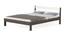 Roverb Engineered Wood King Size Non Storage Bed in Wenge & White Finish (King Bed Size, Matte Finish) by Urban Ladder - Design 1 Full View - 566023