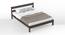 Roverb Engineered Wood Non Storage Bed in Wenge Finish Finish (Queen Bed Size, Matte Finish) by Urban Ladder - Design 1 Full View - 566024