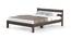 Roverb Engineered Wood King Size Non Storage Bed in Wenge Finish Finish (King Bed Size, Matte Finish) by Urban Ladder - Cross View Design 1 - 566040