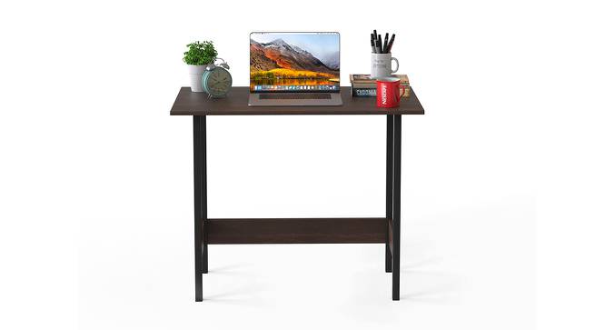 Gustowe Free Standing Engineered Wood Study Table in Wenge Finish - Standard (Matte Finish) by Urban Ladder - Cross View Design 1 - 566051