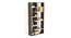 Maxelle Engineered Wood Bookshelf in Wenge Finish (Brown Finish) by Urban Ladder - Design 1 Full View - 566122