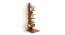 Osvil Engineered Wood Bookshelf in Walnut Finish (Beige Finish) by Urban Ladder - Design 1 Full View - 566123