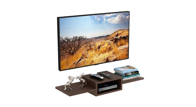 Aero Engineered Wood Square TV Unit in Wenge Finish (Brown Finish) by Urban Ladder - Cross View Design 1 - 566131