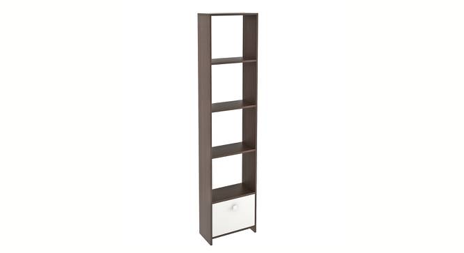 Molse Engineered Wood Bookshelf in Wenge Finish (Brown Finish) by Urban Ladder - Cross View Design 1 - 566137