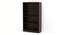 Alex Engineered Wood Bookshelf in Wenge Finish - 4 Shelves (Brown Finish) by Urban Ladder - Front View Design 1 - 566159