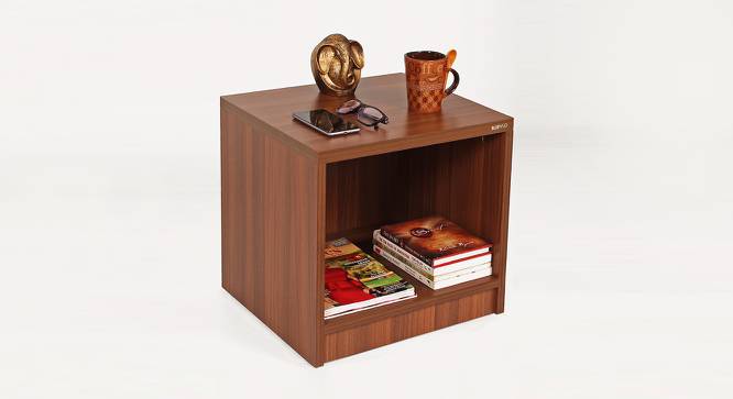 Oliver Engineered Wood Side Table in Beige Finish (Matte Finish) by Urban Ladder - Design 1 Full View - 566174