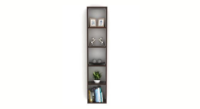 Walten Engineered Wood Bookshelf in Wenge Finish (Brown Finish) by Urban Ladder - Design 1 Full View - 566187