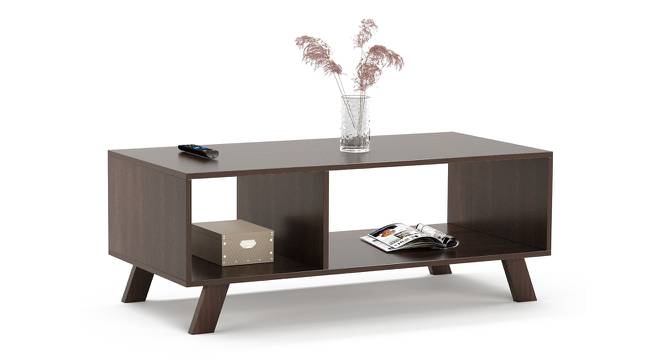 Taury Rectangular Engineered Wood Coffee Table in Wenge Finish - Large (Matte Finish) by Urban Ladder - Design 1 Full View - 566196