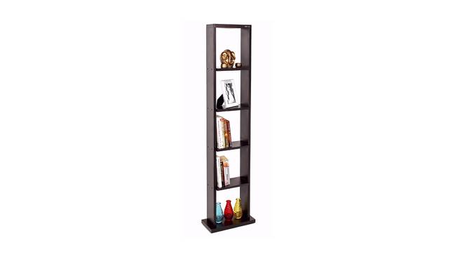 Walten Engineered Wood Display Unit in Wenge Finish (Brown Finish) by Urban Ladder - Cross View Design 1 - 566211