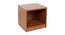 Oliver Engineered Wood Side Table in Beige Finish (Matte Finish) by Urban Ladder - Front View Design 1 - 566228