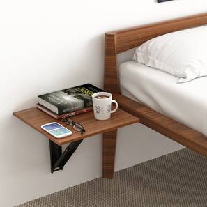 Bedside Tables Design Hemming Engineered Wood Side Table in Beige Finish (Matte Finish)