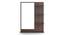 Rico Engineered Wood Dressing Table in Wenge Colour (Brown) by Urban Ladder - Front View Design 1 - 566234