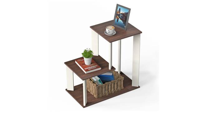 Coras Engineered Wood Side Table in Brown Finish (Matte Finish) by Urban Ladder - Design 1 Full View - 566254