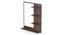 Rico Engineered Wood Dressing Table in Wenge Colour (Brown) by Urban Ladder - Design 1 Side View - 566260
