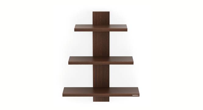Phelix Engineered Wood Display Unit in Wenge Finish (Brown Finish) by Urban Ladder - Cross View Design 1 - 566283