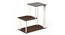 Coras Engineered Wood Side Table in Brown Finish (Matte Finish) by Urban Ladder - Front View Design 1 - 566296