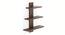 Phelix Engineered Wood Display Unit in Wenge Finish (Brown Finish) by Urban Ladder - Front View Design 1 - 566303