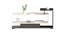 Declove Rectangular Engineered Wood Coffee Table in Wenge & White Finish (Matte Finish) by Urban Ladder - Front View Design 1 - 566308