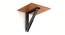 Hemming Engineered Wood Side Table in Beige Finish (Matte Finish) by Urban Ladder - Design 1 Side View - 566319