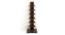 Osvil Engineered Wood Bookshelf in Wenge Finish (Brown Finish) by Urban Ladder - Design 1 Side View - 566322