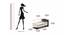 Declove Rectangular Engineered Wood Coffee Table in Wenge & White Finish (Matte Finish) by Urban Ladder - Design 1 Close View - 566336