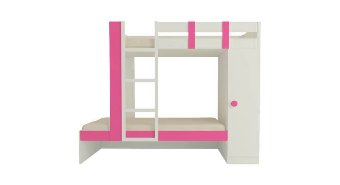 Evita Engineered Wood Box Storage Bunk Bed - Barbie Pink (Single Bed Size, Matte Laminate Finish) by Urban Ladder - Front View Design 1 - 566356