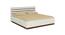 Paloma Engineered Wood Box Storage Bed - Ivory (King Bed Size, Matte Laminate Finish) by Urban Ladder - Front View Design 1 - 566365