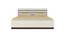 Paloma Engineered Wood Box Storage Bed - Ivory (King Bed Size, Matte Laminate Finish) by Urban Ladder - Cross View Design 1 - 566380