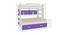 Odessa Engineered Wood Non Storage Bunk Bed - Lavender Purple (Matte Laminate Finish, Double Bed Size) by Urban Ladder - Design 1 Dimension - 566417