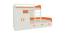 Eskada Engineered Wood Box & Drawer Storage Bunk Bed - Light Orange (Single Bed Size, Matte Laminate Finish) by Urban Ladder - Front View Design 1 - 566455