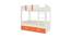 Adonica Engineered Wood Drawer Storage Bunk Bed - Light Orange (Single Bed Size, Matte Laminate Finish) by Urban Ladder - Cross View Design 1 - 566466