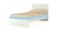 Riga Engineered Wood Non Storage Bed - Sky Blue (Single Bed Size, Matte Laminate Finish) by Urban Ladder - Cross View Design 1 - 566478