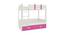 Adonica Engineered Wood Drawer Storage Bunk Bed - Barbie Pink (Single Bed Size, Matte Laminate Finish) by Urban Ladder - Design 1 Side View - 566479